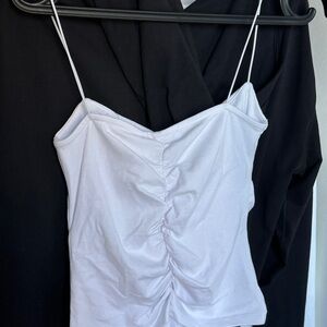 Zara Gathered elastic top (almost new)
